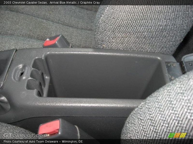 Arrival Blue Metallic / Graphite Gray 2003 Chevrolet Cavalier Sedan