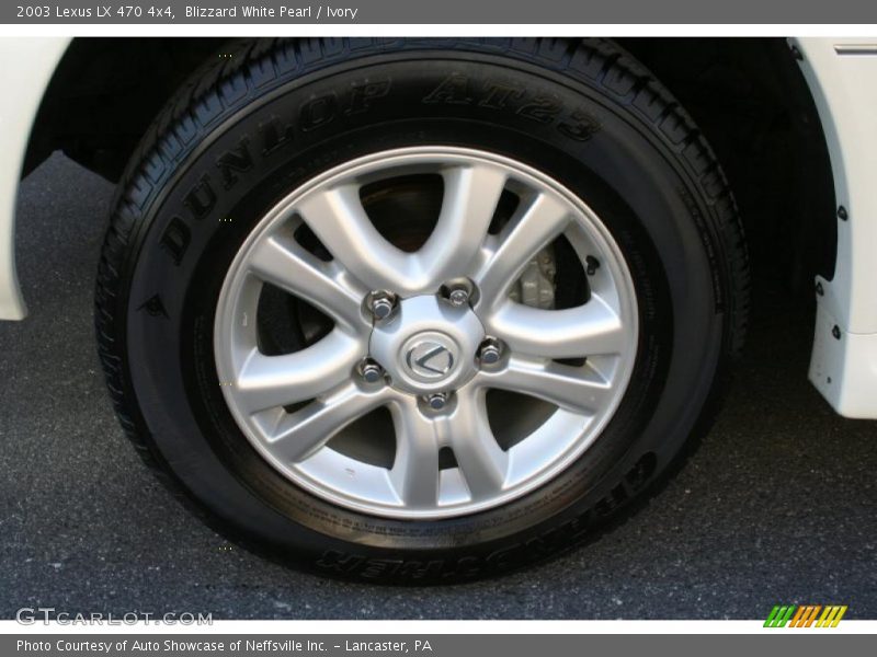 Blizzard White Pearl / Ivory 2003 Lexus LX 470 4x4