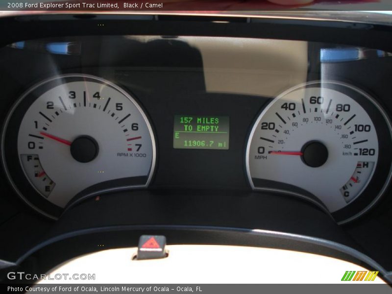 Black / Camel 2008 Ford Explorer Sport Trac Limited