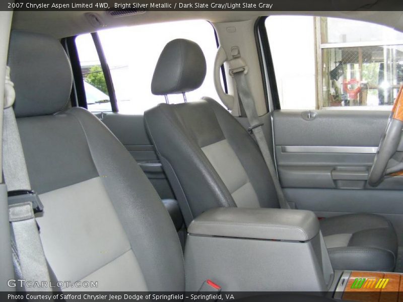 Bright Silver Metallic / Dark Slate Gray/Light Slate Gray 2007 Chrysler Aspen Limited 4WD