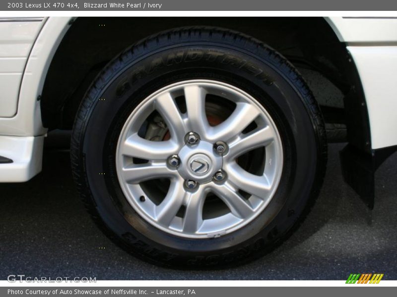 Blizzard White Pearl / Ivory 2003 Lexus LX 470 4x4