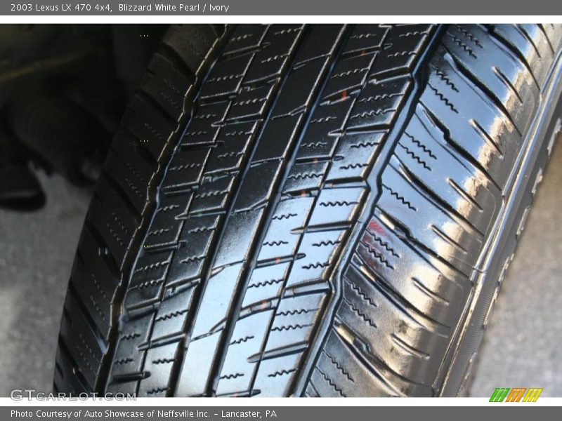 Blizzard White Pearl / Ivory 2003 Lexus LX 470 4x4