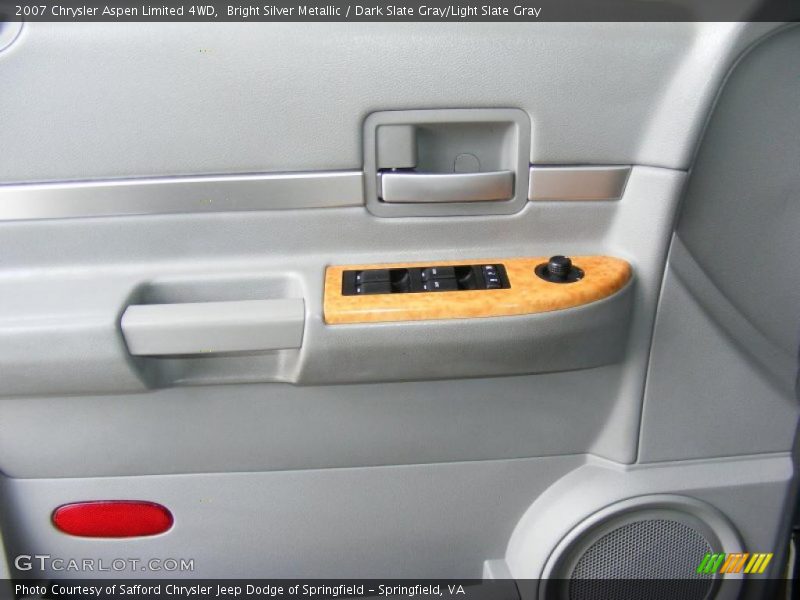 Bright Silver Metallic / Dark Slate Gray/Light Slate Gray 2007 Chrysler Aspen Limited 4WD