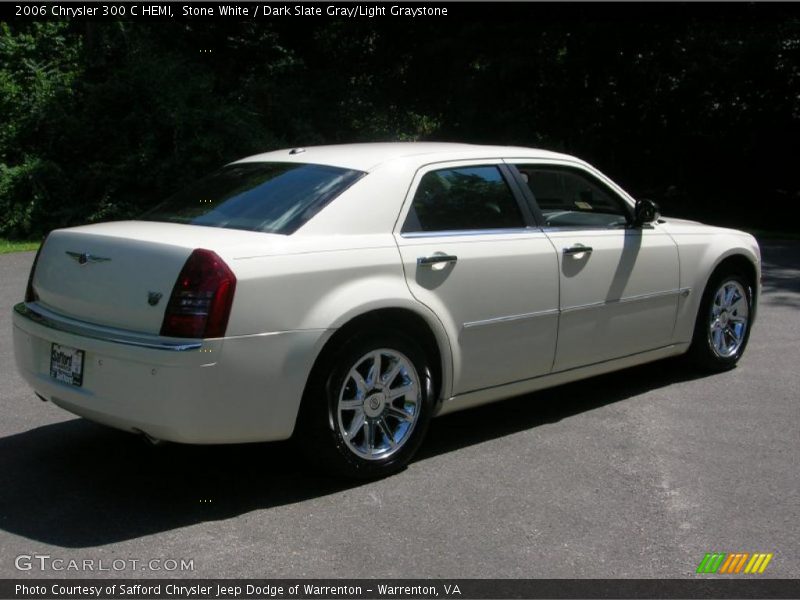 Stone White / Dark Slate Gray/Light Graystone 2006 Chrysler 300 C HEMI