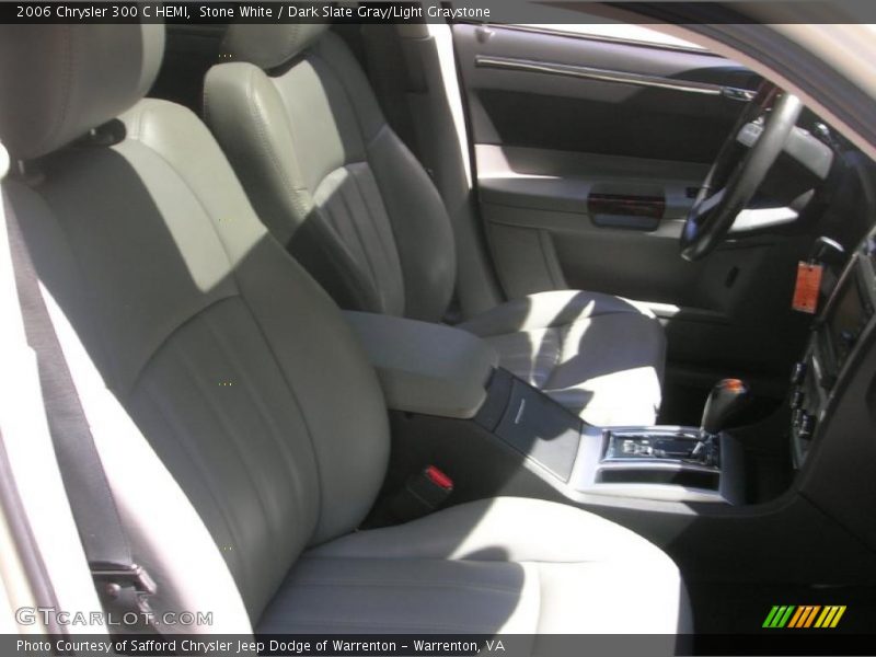 Stone White / Dark Slate Gray/Light Graystone 2006 Chrysler 300 C HEMI