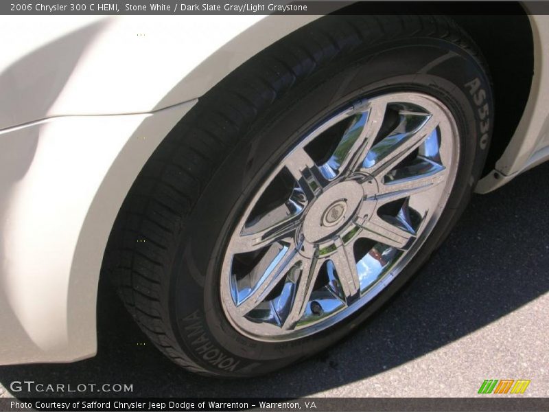 Stone White / Dark Slate Gray/Light Graystone 2006 Chrysler 300 C HEMI