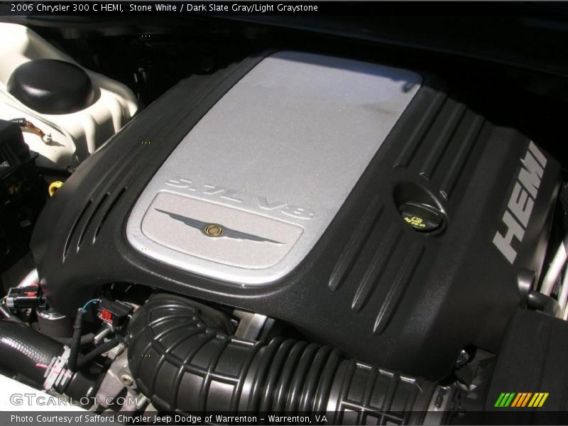 Stone White / Dark Slate Gray/Light Graystone 2006 Chrysler 300 C HEMI