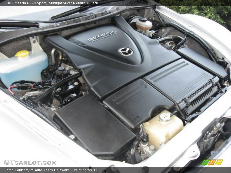 Sunlight Silver Metallic / Black 2007 Mazda RX-8 Sport