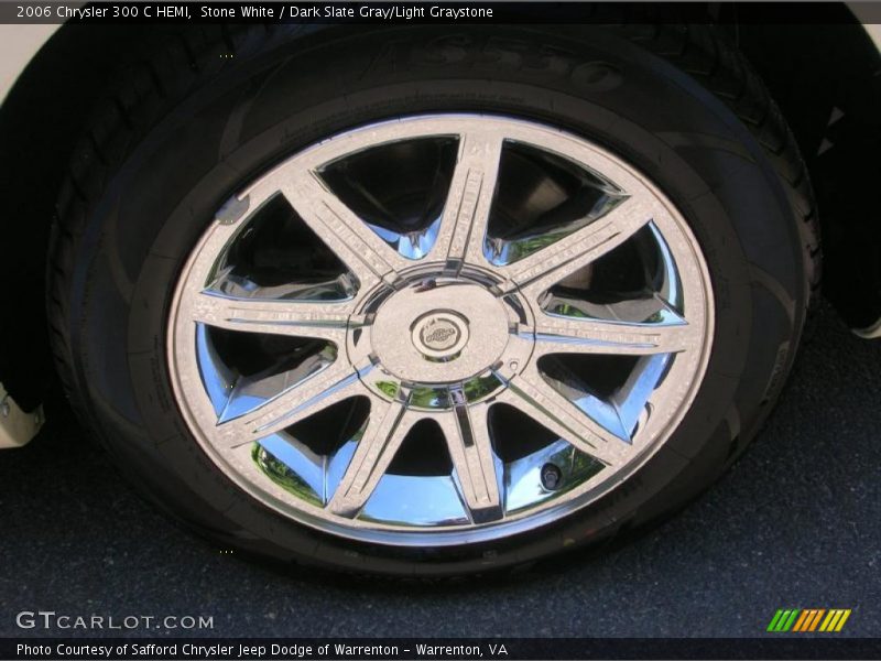 Stone White / Dark Slate Gray/Light Graystone 2006 Chrysler 300 C HEMI