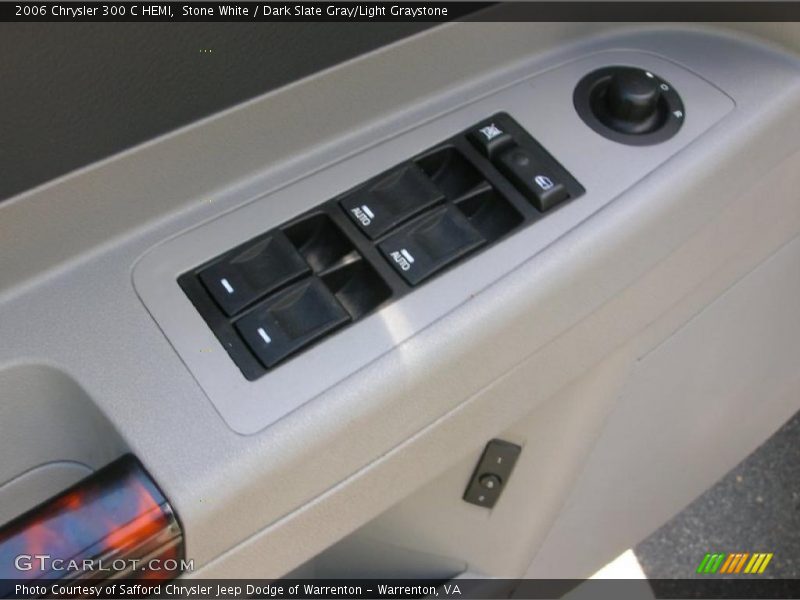 Stone White / Dark Slate Gray/Light Graystone 2006 Chrysler 300 C HEMI