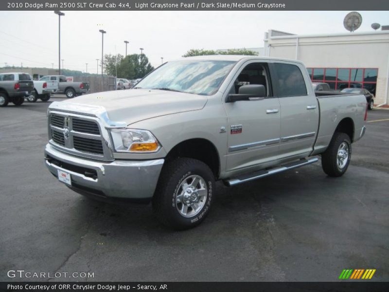 Light Graystone Pearl / Dark Slate/Medium Graystone 2010 Dodge Ram 2500 SLT Crew Cab 4x4