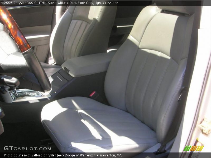 Stone White / Dark Slate Gray/Light Graystone 2006 Chrysler 300 C HEMI