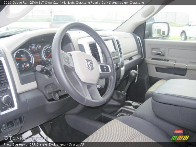 Light Graystone Pearl / Dark Slate/Medium Graystone 2010 Dodge Ram 2500 SLT Crew Cab 4x4