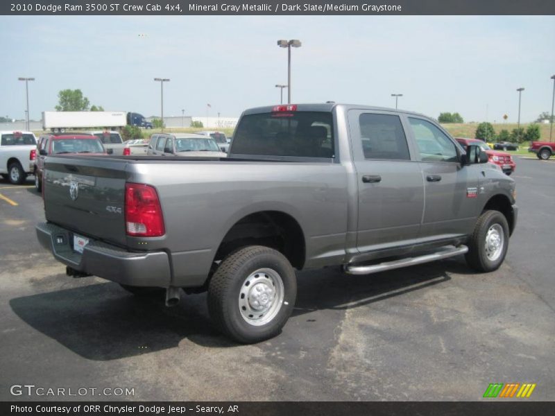 Mineral Gray Metallic / Dark Slate/Medium Graystone 2010 Dodge Ram 3500 ST Crew Cab 4x4