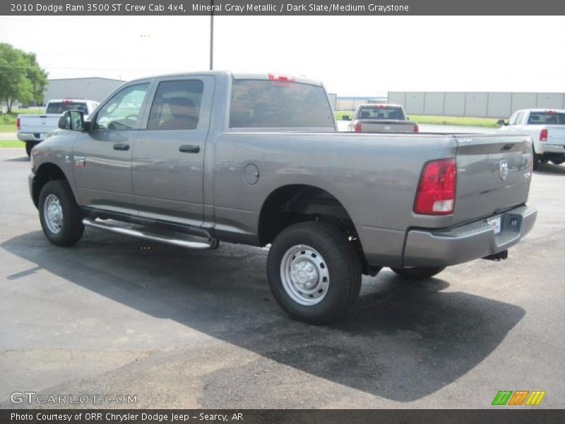 Mineral Gray Metallic / Dark Slate/Medium Graystone 2010 Dodge Ram 3500 ST Crew Cab 4x4