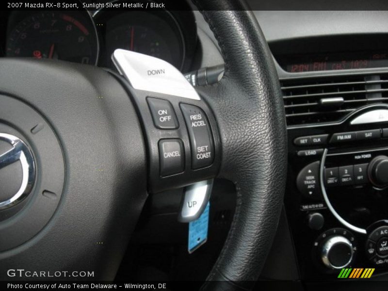 Sunlight Silver Metallic / Black 2007 Mazda RX-8 Sport