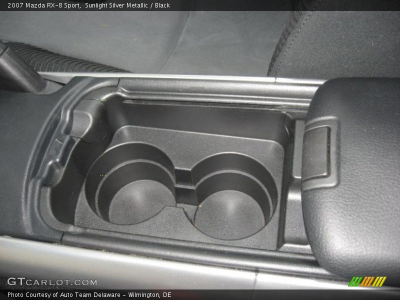 Sunlight Silver Metallic / Black 2007 Mazda RX-8 Sport