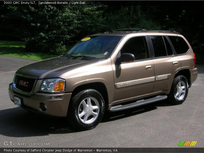 Sandalwood Metallic / Light Oak 2003 GMC Envoy SLT