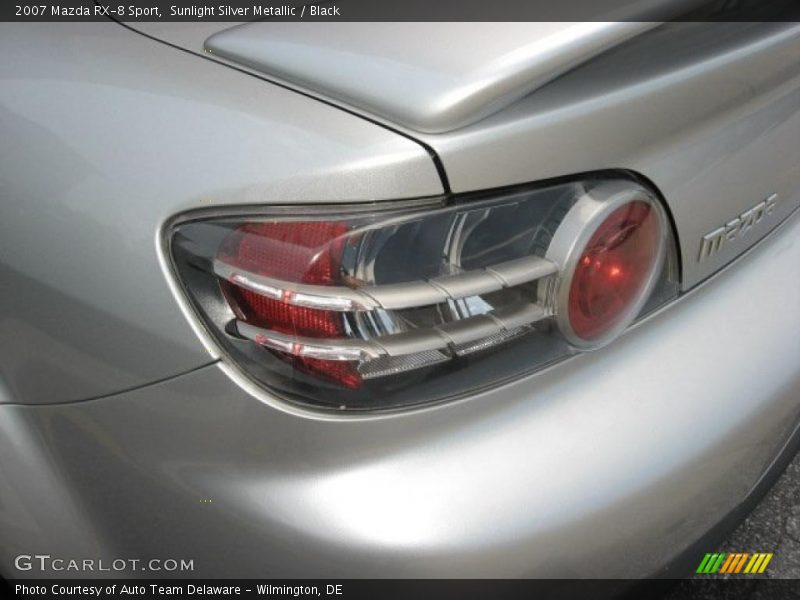 Sunlight Silver Metallic / Black 2007 Mazda RX-8 Sport