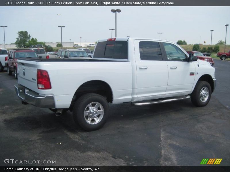 Bright White / Dark Slate/Medium Graystone 2010 Dodge Ram 2500 Big Horn Edition Crew Cab 4x4