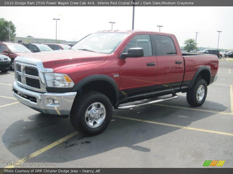 Inferno Red Crystal Pearl / Dark Slate/Medium Graystone 2010 Dodge Ram 2500 Power Wagon Crew Cab 4x4