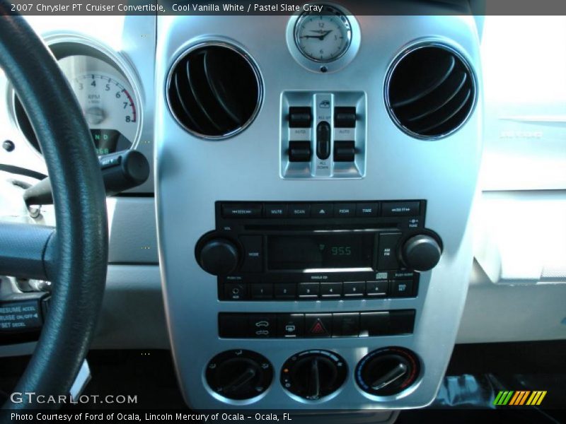 Cool Vanilla White / Pastel Slate Gray 2007 Chrysler PT Cruiser Convertible