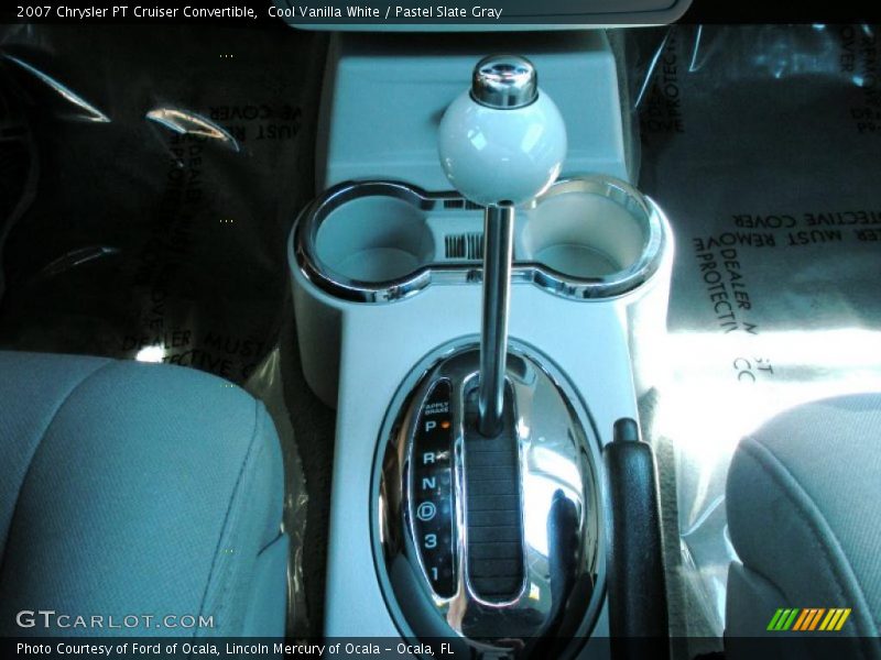 Cool Vanilla White / Pastel Slate Gray 2007 Chrysler PT Cruiser Convertible
