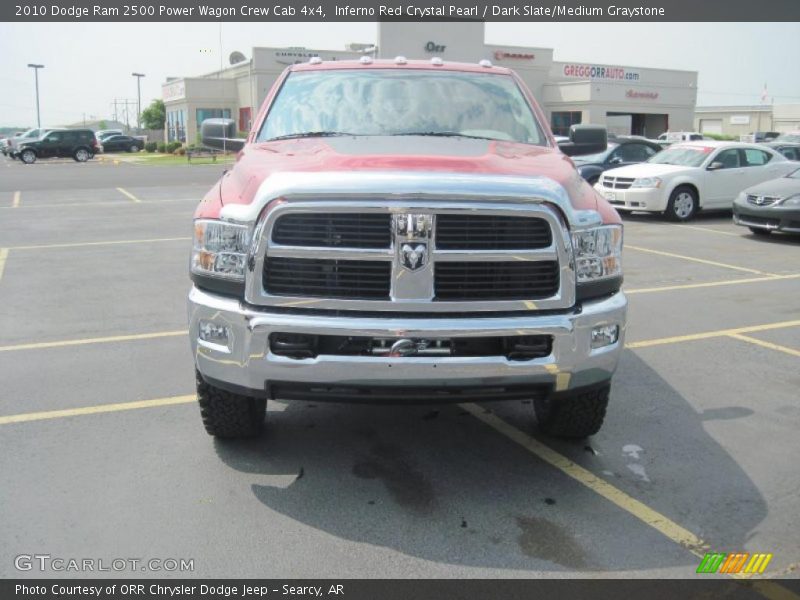 Inferno Red Crystal Pearl / Dark Slate/Medium Graystone 2010 Dodge Ram 2500 Power Wagon Crew Cab 4x4