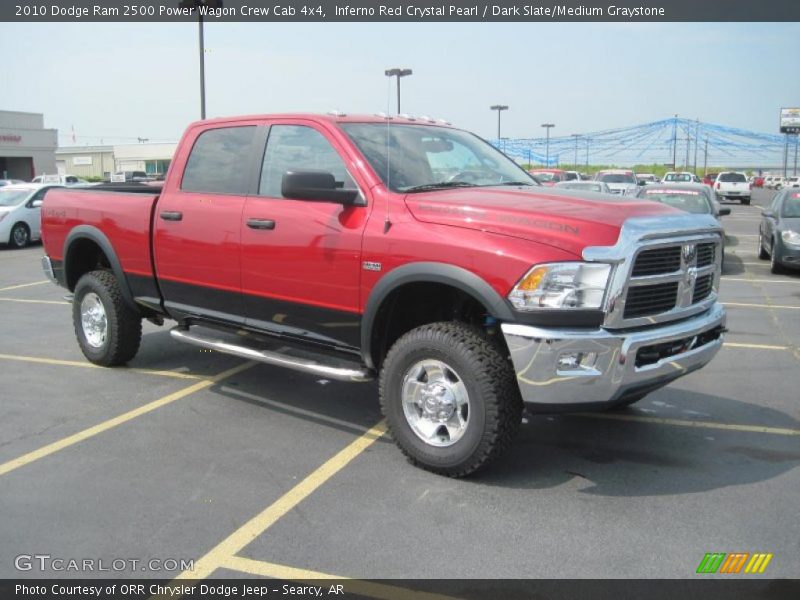 Inferno Red Crystal Pearl / Dark Slate/Medium Graystone 2010 Dodge Ram 2500 Power Wagon Crew Cab 4x4