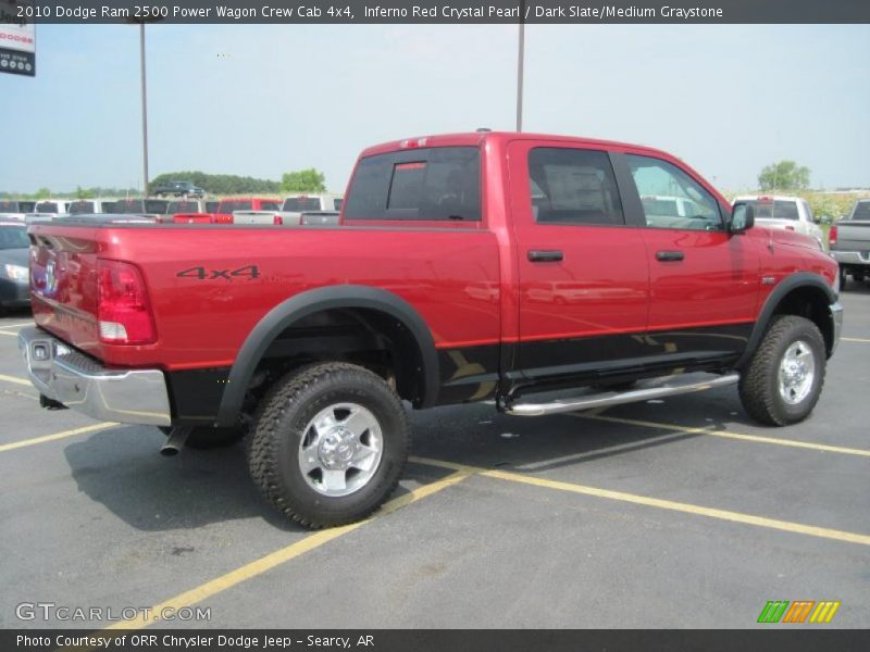 Inferno Red Crystal Pearl / Dark Slate/Medium Graystone 2010 Dodge Ram 2500 Power Wagon Crew Cab 4x4