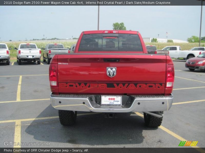 Inferno Red Crystal Pearl / Dark Slate/Medium Graystone 2010 Dodge Ram 2500 Power Wagon Crew Cab 4x4