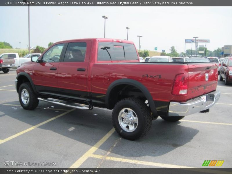 Inferno Red Crystal Pearl / Dark Slate/Medium Graystone 2010 Dodge Ram 2500 Power Wagon Crew Cab 4x4