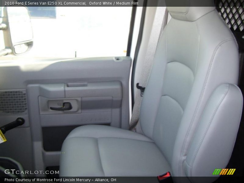 Oxford White / Medium Flint 2010 Ford E Series Van E250 XL Commericial