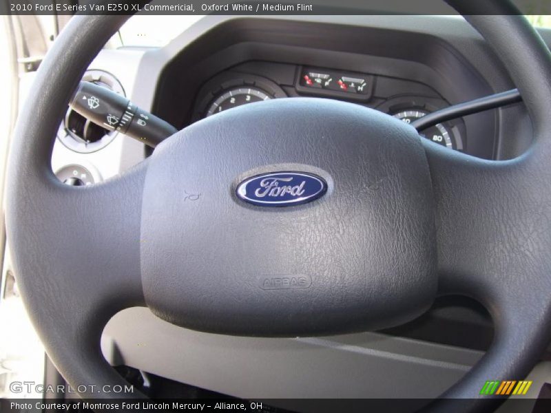 Oxford White / Medium Flint 2010 Ford E Series Van E250 XL Commericial