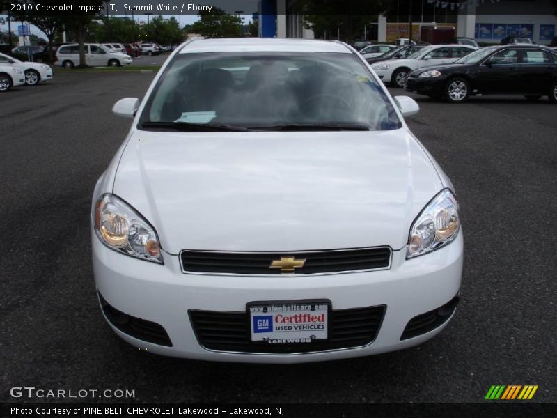 Summit White / Ebony 2010 Chevrolet Impala LT