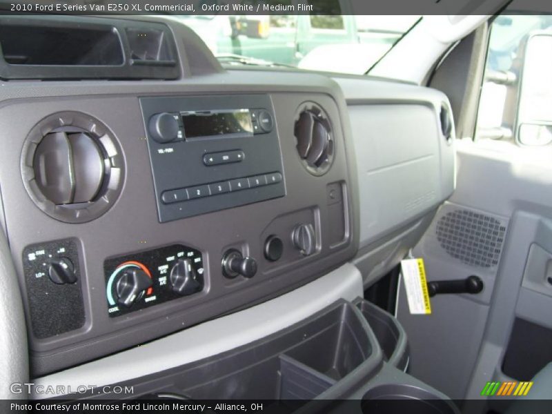 Oxford White / Medium Flint 2010 Ford E Series Van E250 XL Commericial