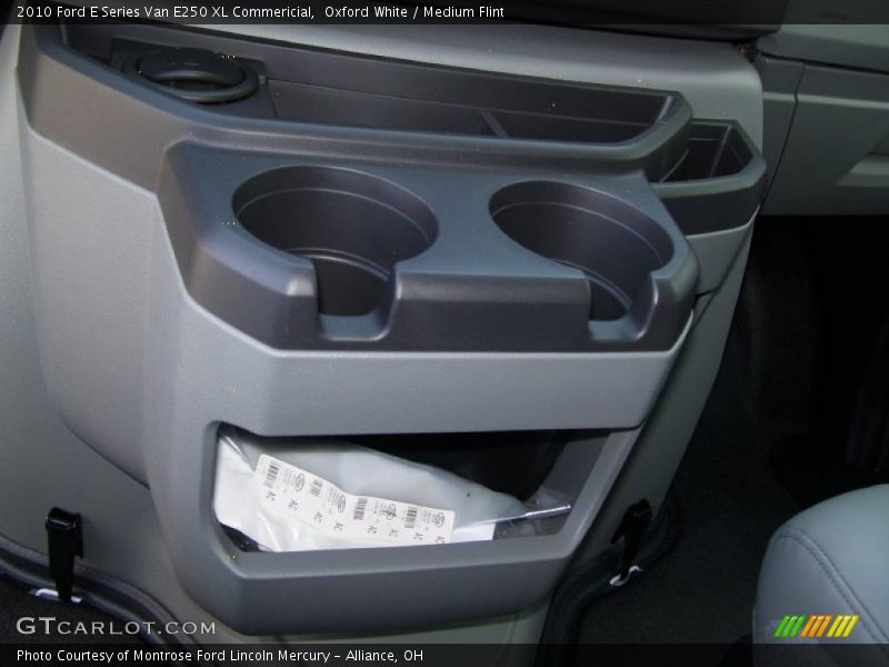 Oxford White / Medium Flint 2010 Ford E Series Van E250 XL Commericial