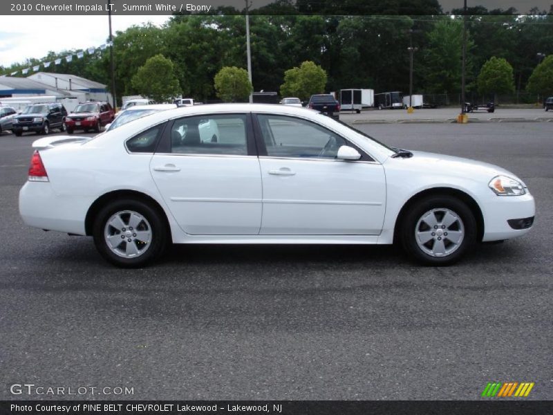 Summit White / Ebony 2010 Chevrolet Impala LT