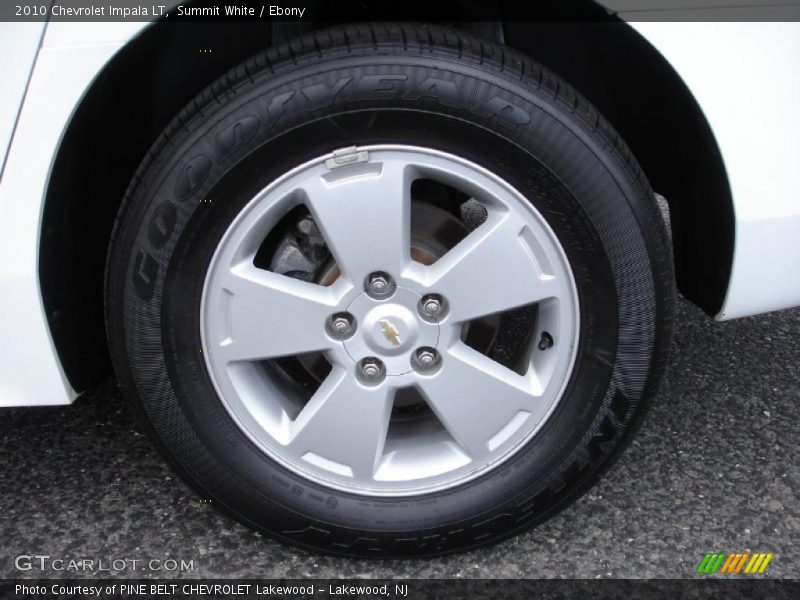 Summit White / Ebony 2010 Chevrolet Impala LT