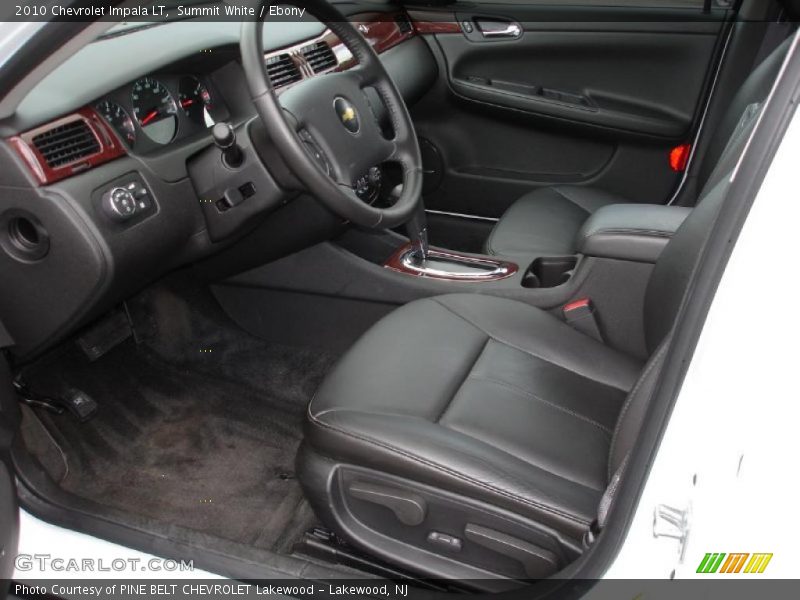 Summit White / Ebony 2010 Chevrolet Impala LT