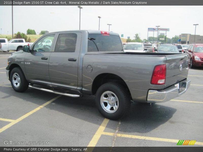 Mineral Gray Metallic / Dark Slate/Medium Graystone 2010 Dodge Ram 1500 ST Crew Cab 4x4