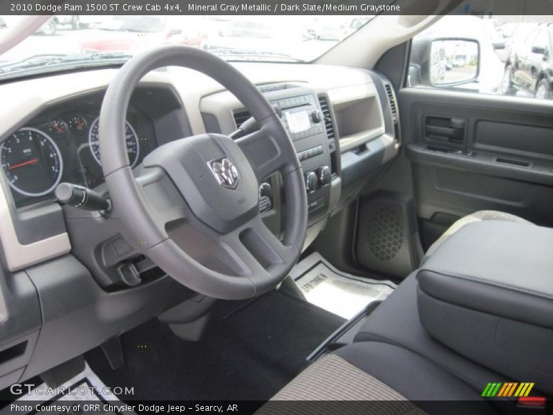 Mineral Gray Metallic / Dark Slate/Medium Graystone 2010 Dodge Ram 1500 ST Crew Cab 4x4