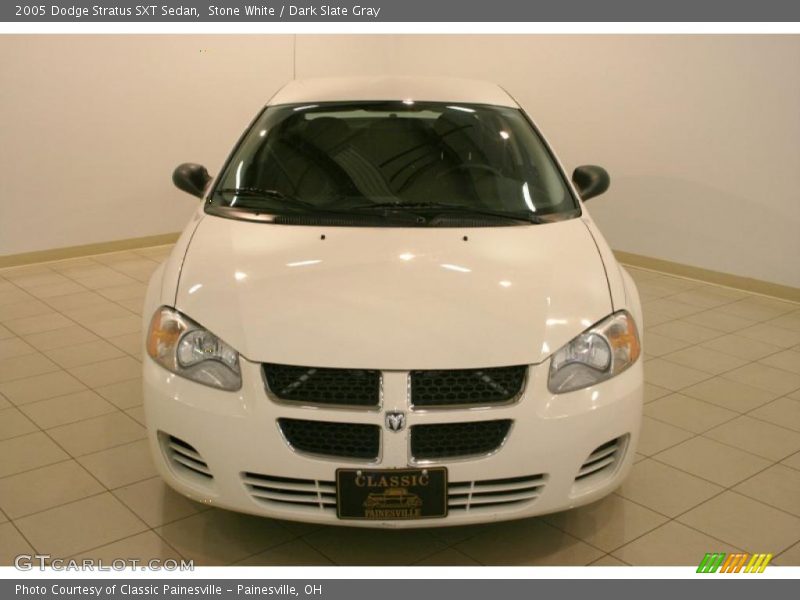 Stone White / Dark Slate Gray 2005 Dodge Stratus SXT Sedan