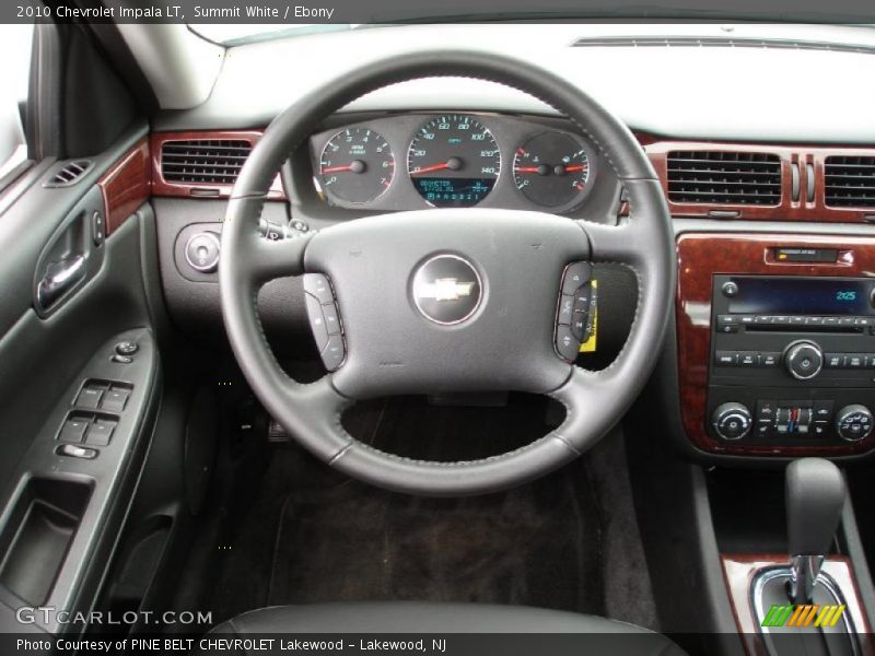 Summit White / Ebony 2010 Chevrolet Impala LT