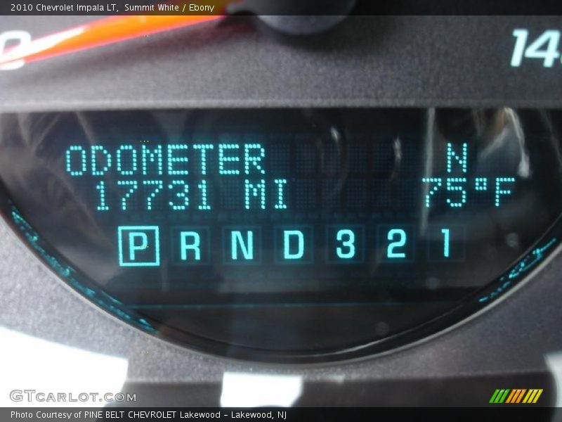 Summit White / Ebony 2010 Chevrolet Impala LT