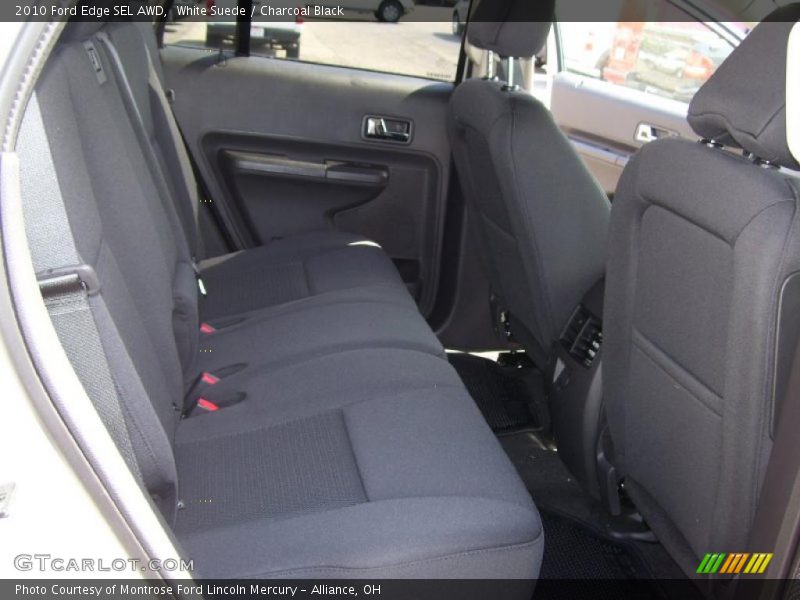 White Suede / Charcoal Black 2010 Ford Edge SEL AWD