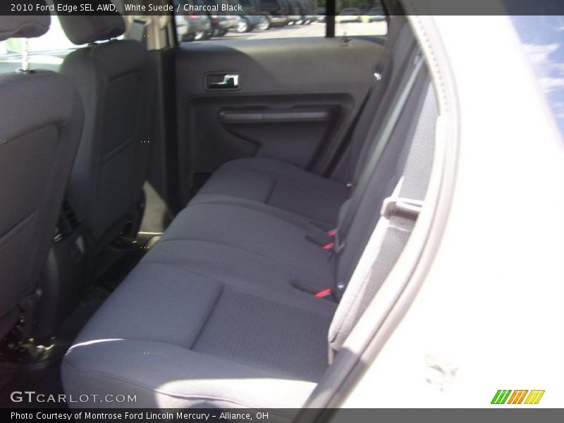 White Suede / Charcoal Black 2010 Ford Edge SEL AWD