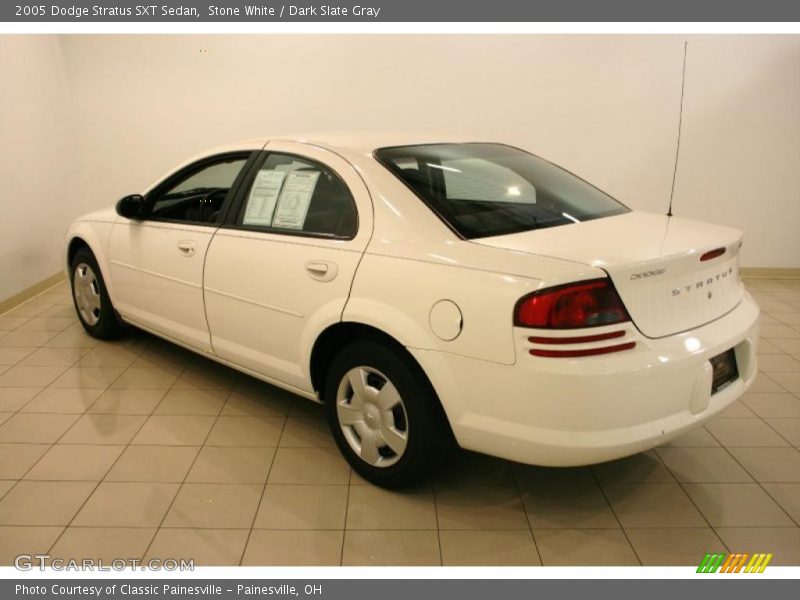 Stone White / Dark Slate Gray 2005 Dodge Stratus SXT Sedan