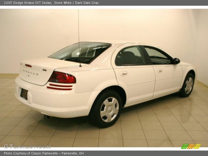 Stone White / Dark Slate Gray 2005 Dodge Stratus SXT Sedan