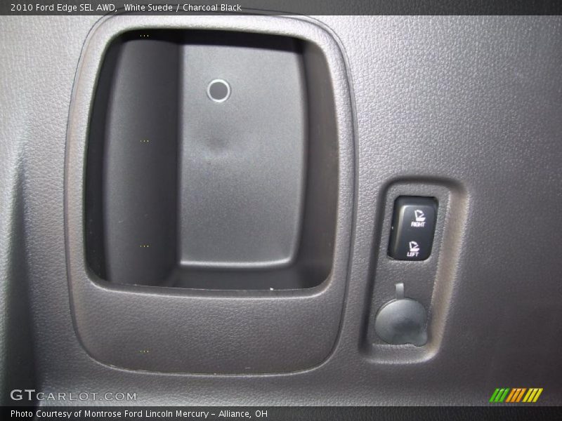 White Suede / Charcoal Black 2010 Ford Edge SEL AWD